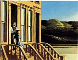 Sunlight on Brownstones by Edward Hopper